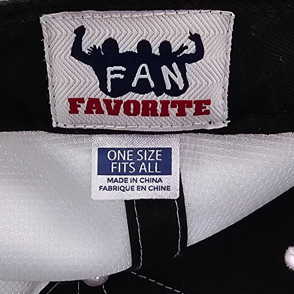 Chicago Cubs Hat - Adjustable Strap Baseball Cap‎ Blue White Fan Favorite OSFA - Picture 5 of 7